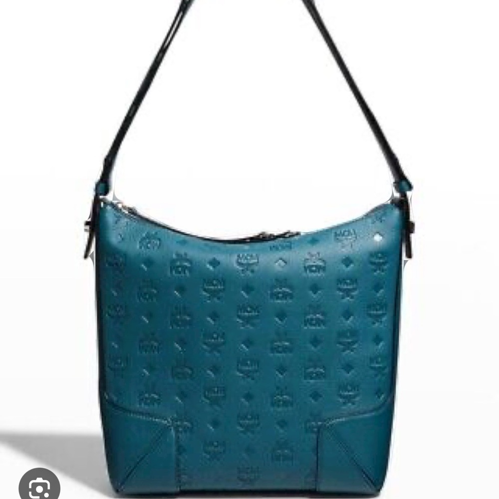 2 pc MCM Klara Large Hobo Bag with MCM Aren Wallet
